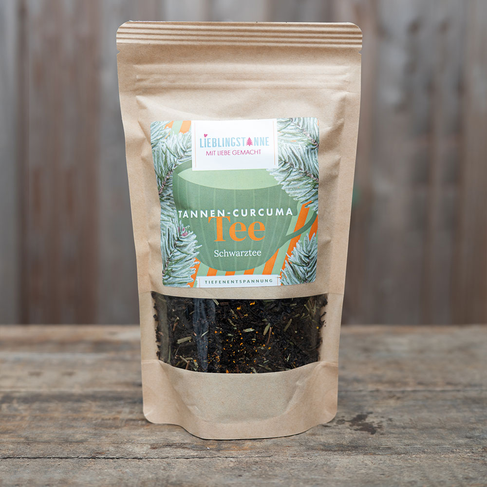 Tannen-Curcuma-Tee